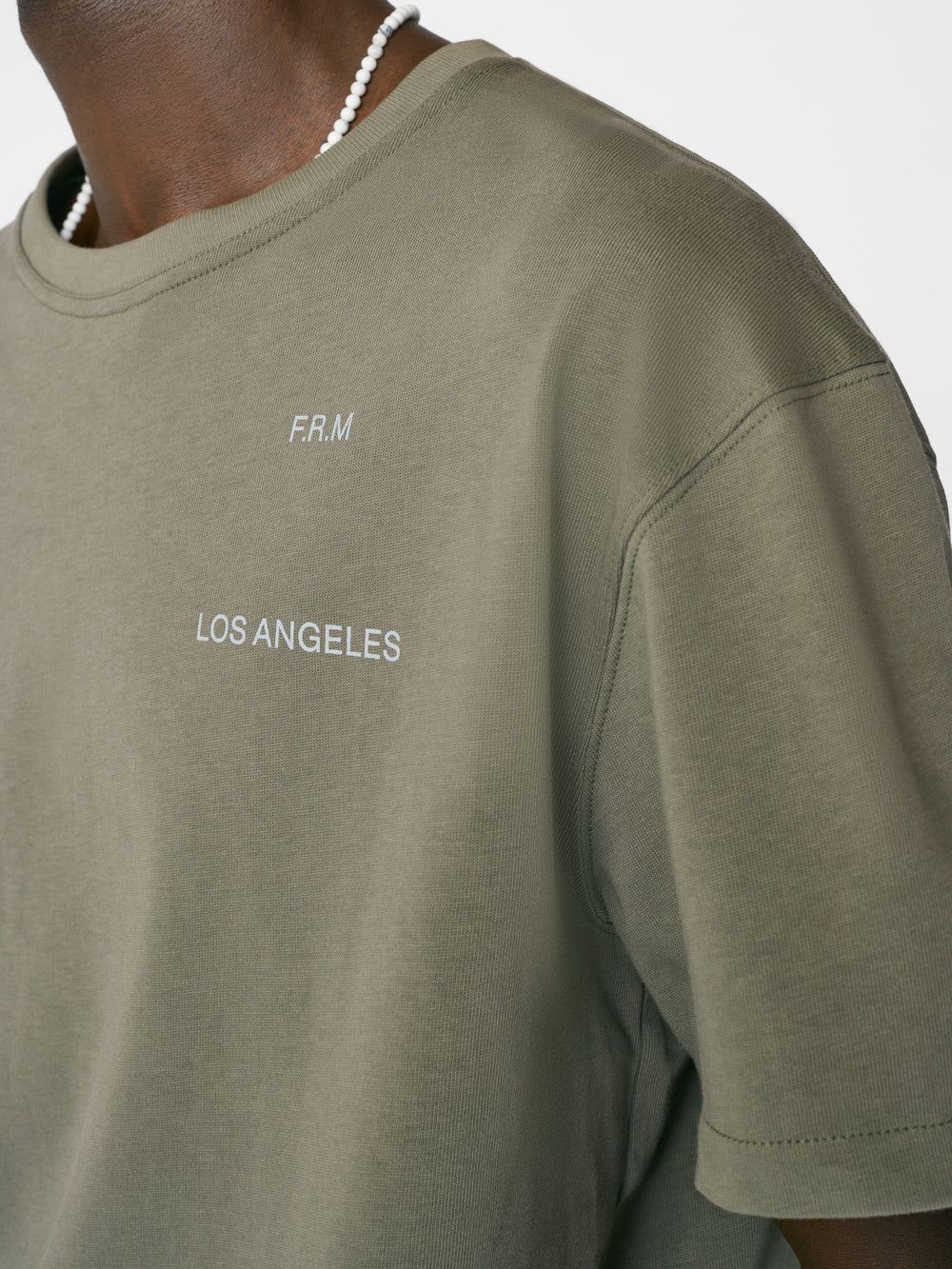 FRAME Logo Print Tee -- Old Green sold by Frame Denim product image thumbnail 5