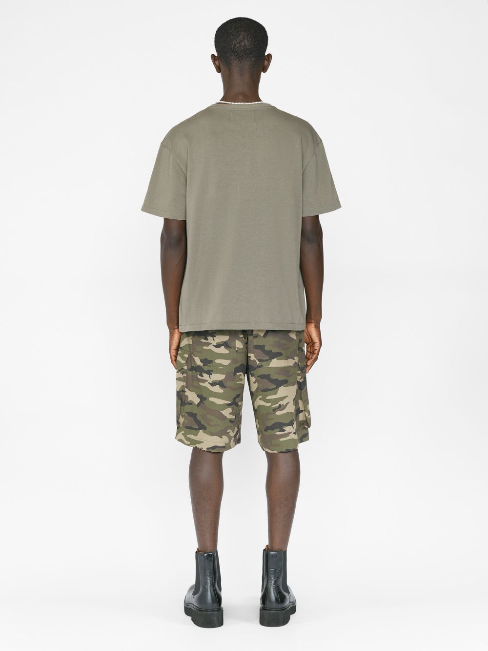 FRAME Logo Print Tee -- Old Green sold by Frame Denim product image thumbnail 7