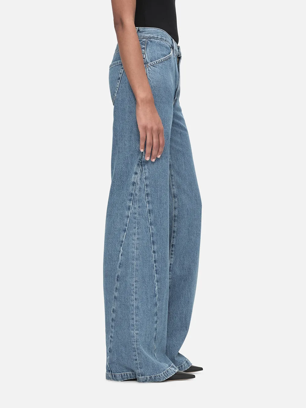 Le Baggy Palazzo -- Ocean Drive sold by Frame Denim product image thumbnail 4