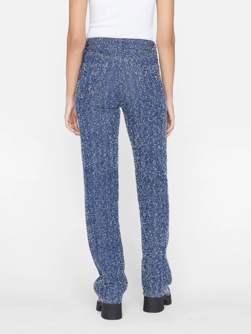 FRAME Atelier Le Jane -- Indigo Boucle sold by Frame Denim product image thumbnail 5