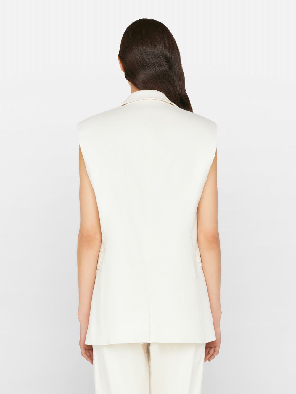 Oversized Vest -- Off White sold by Frame Denim product image thumbnail 8