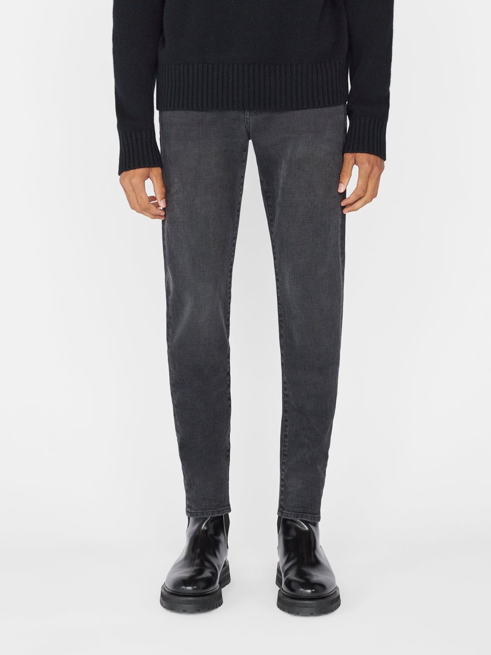 Jagger True Skinny -- Fade To Grey sold by Frame Denim product image thumbnail 3