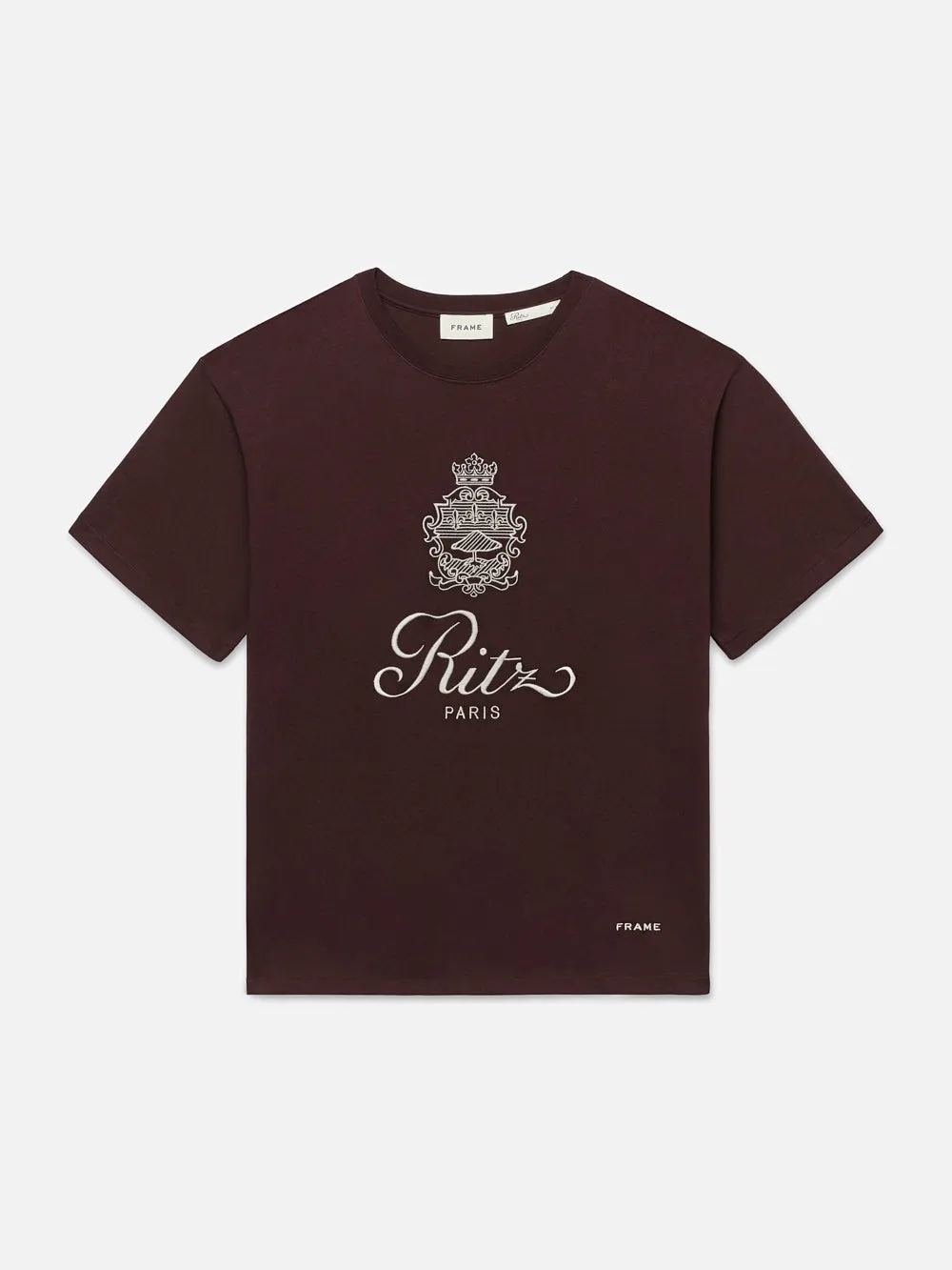 Ritz Men's Tee -- Bordeaux sold by Frame Denim
