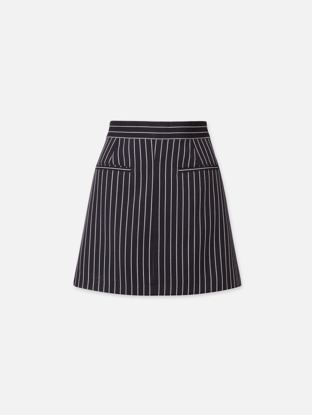 Tailored Skirt -- Dark Navy Multi sold by Frame Denim product image thumbnail 4