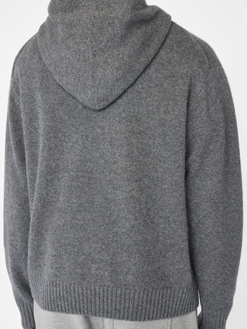 Cashmere Hoodie -- Heather Grey sold by Frame Denim product image thumbnail 6