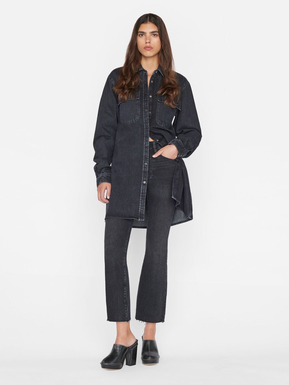 Le Crop Flare -- Hutchinson sold by Frame Denim product image thumbnail 3