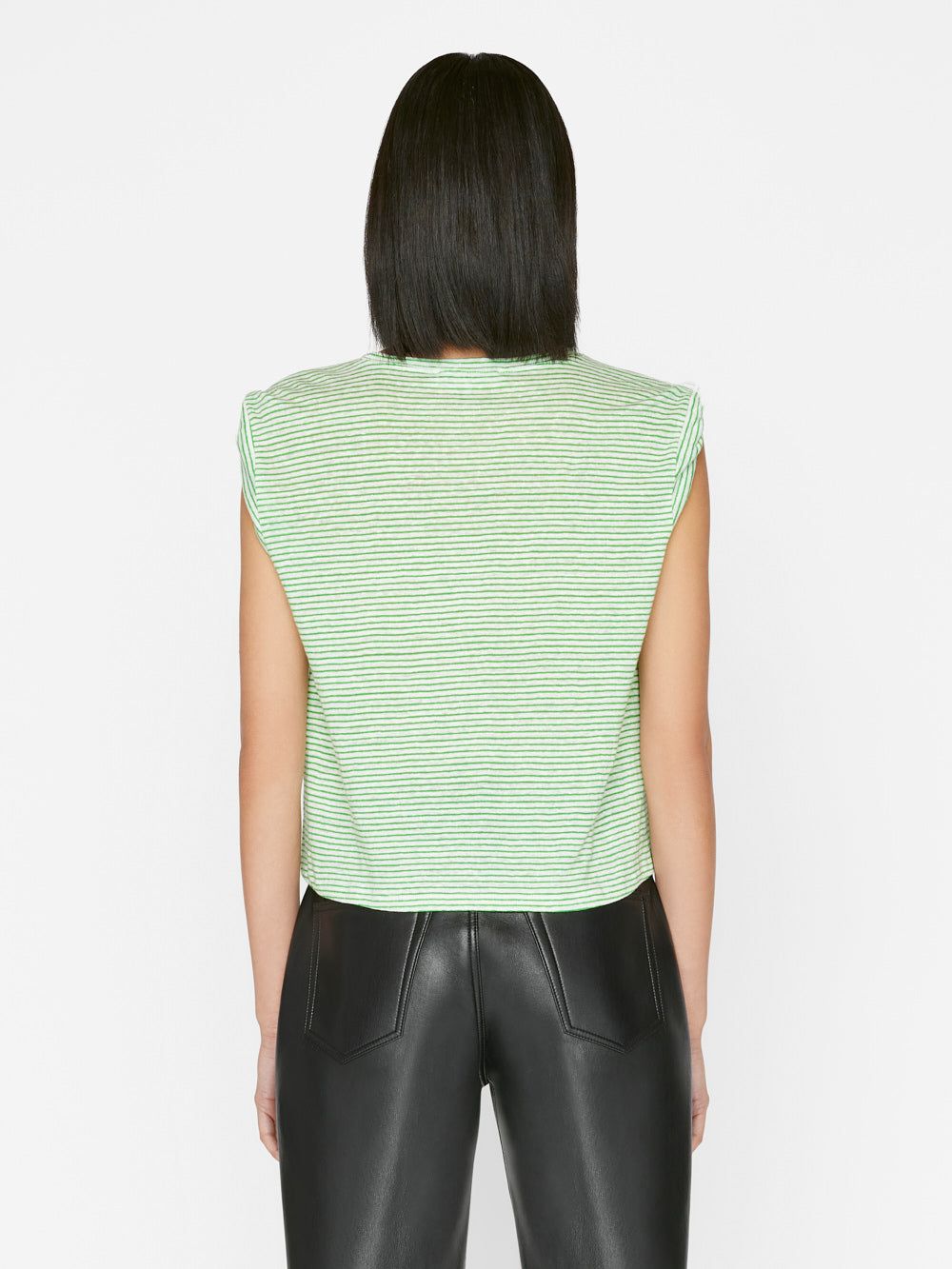 Rolled Muscle -- Bright Peridot Multi sold by Frame Denim product image thumbnail 7