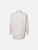 The Borrowed Shirt -- White Multi sold by Frame Denim