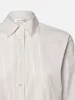 The Borrowed Shirt -- White Multi sold by Frame Denim