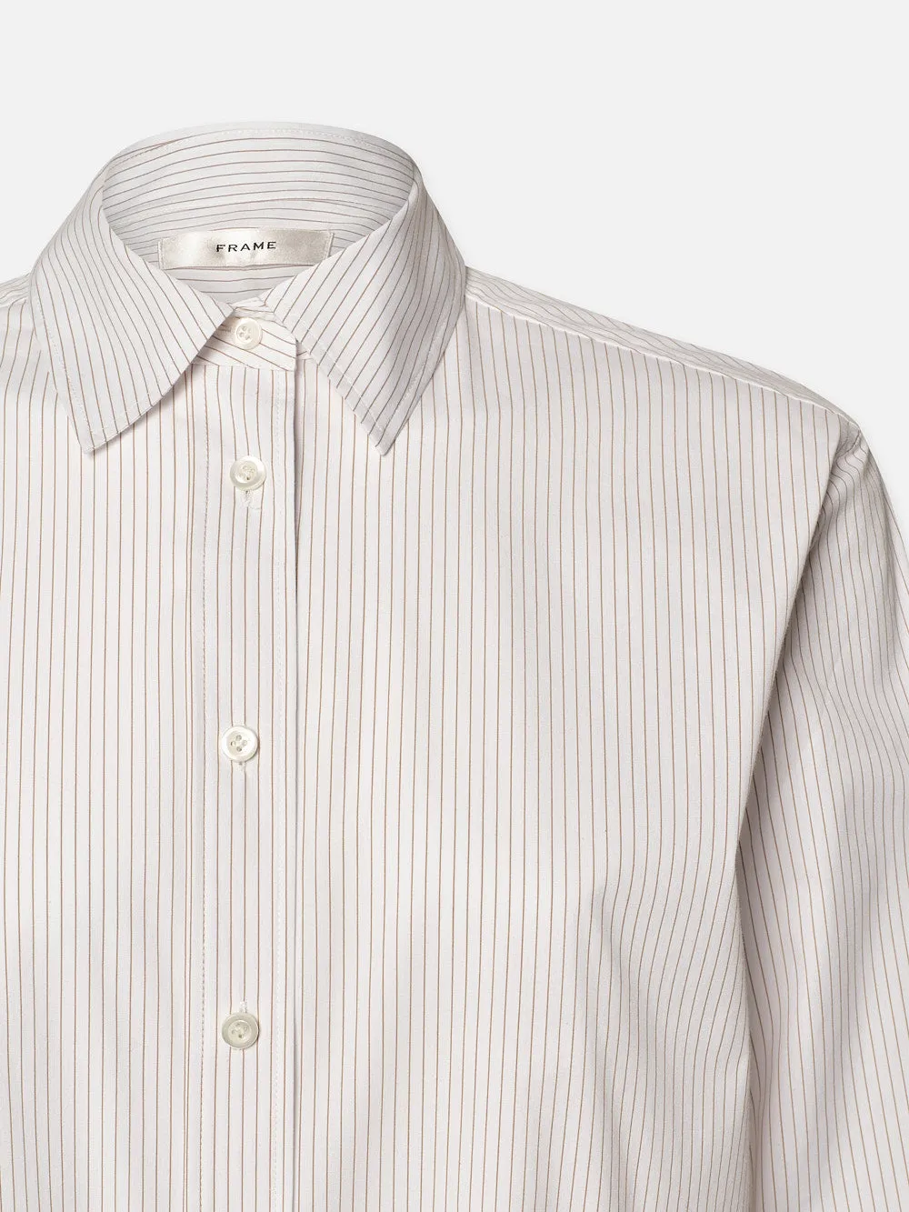 The Borrowed Shirt -- White Multi sold by Frame Denim product image thumbnail 2