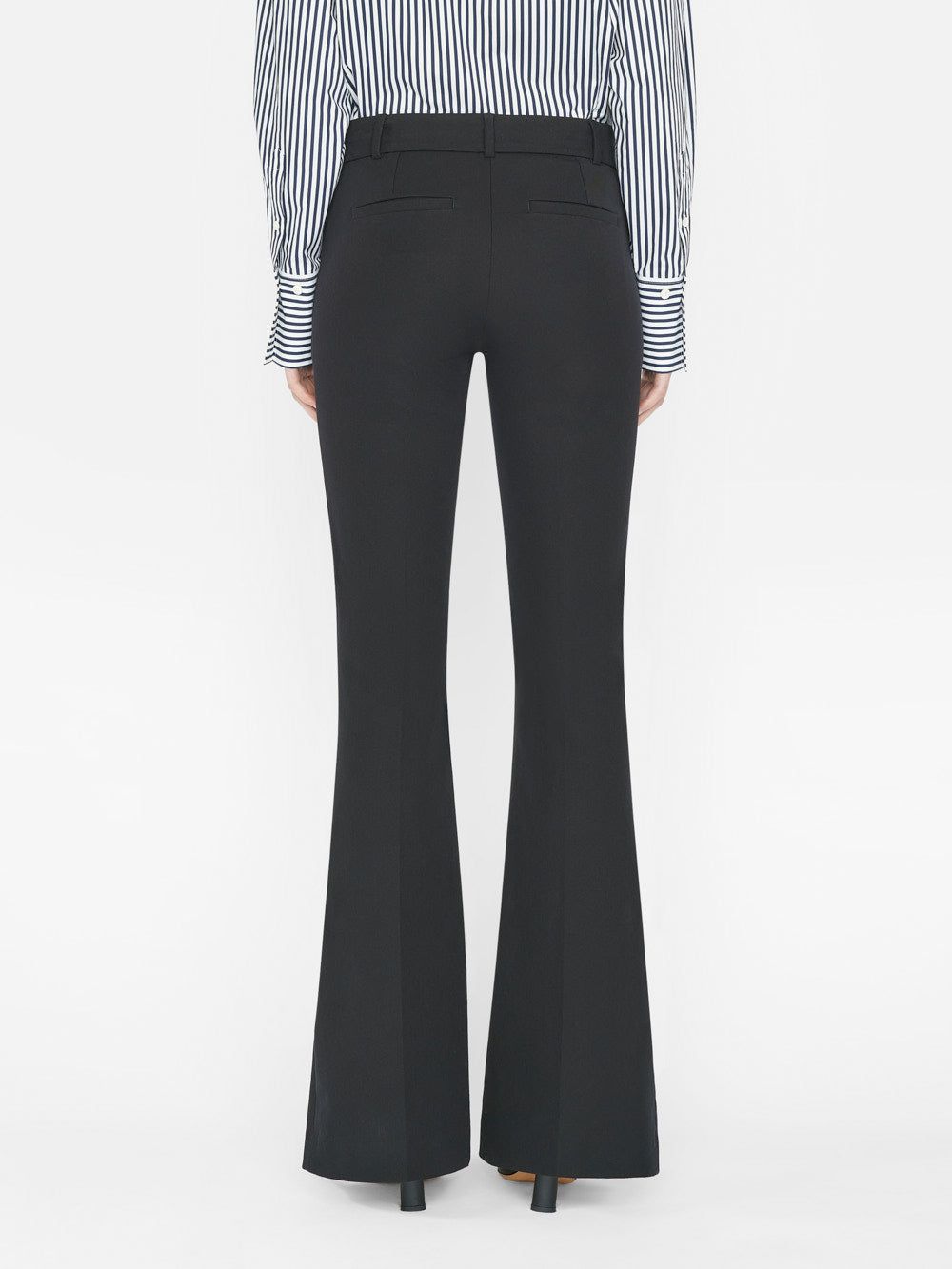 Le High Flare Split Trouser -- Noir sold by Frame Denim product image thumbnail 5