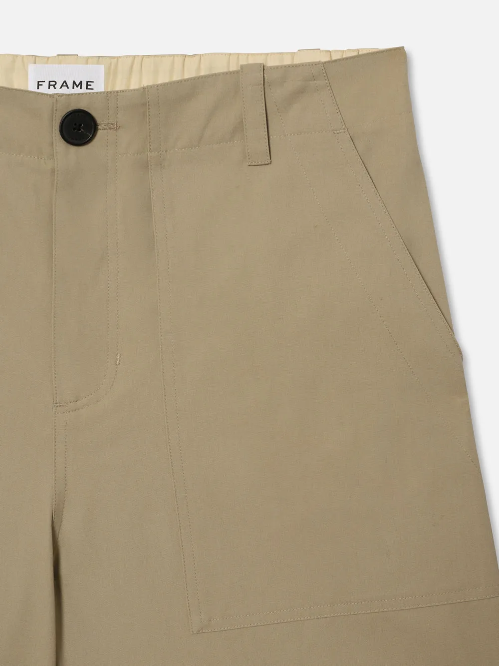 Patch Traveler Short -- Dark Beige sold by Frame Denim product image thumbnail 3