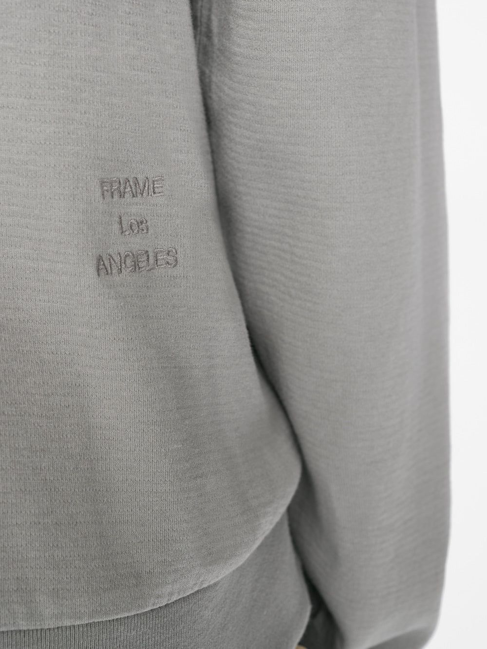 Duo Fold Hoodie -- Stone Grey sold by Frame Denim product image thumbnail 4