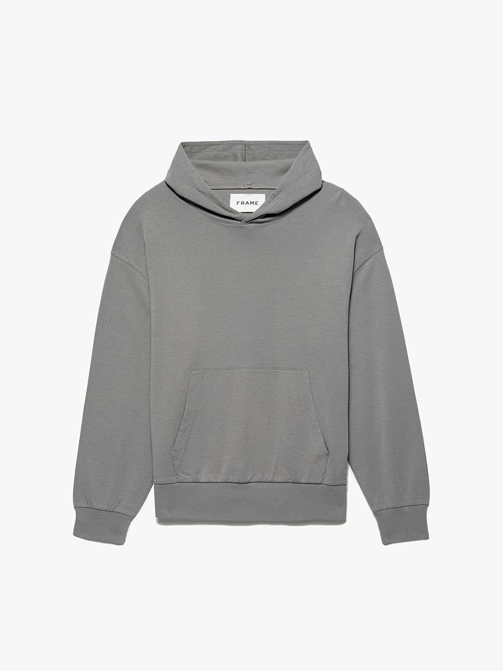 Duo Fold Hoodie -- Stone Grey sold by Frame Denim