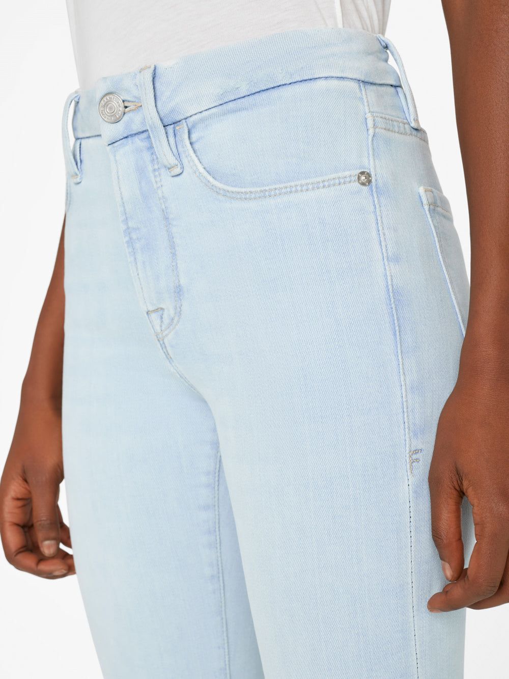 Le Crop Mini Boot -- Clarity sold by Frame Denim product image thumbnail 5