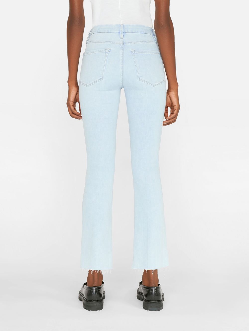 Le Crop Mini Boot -- Clarity sold by Frame Denim product image thumbnail 8