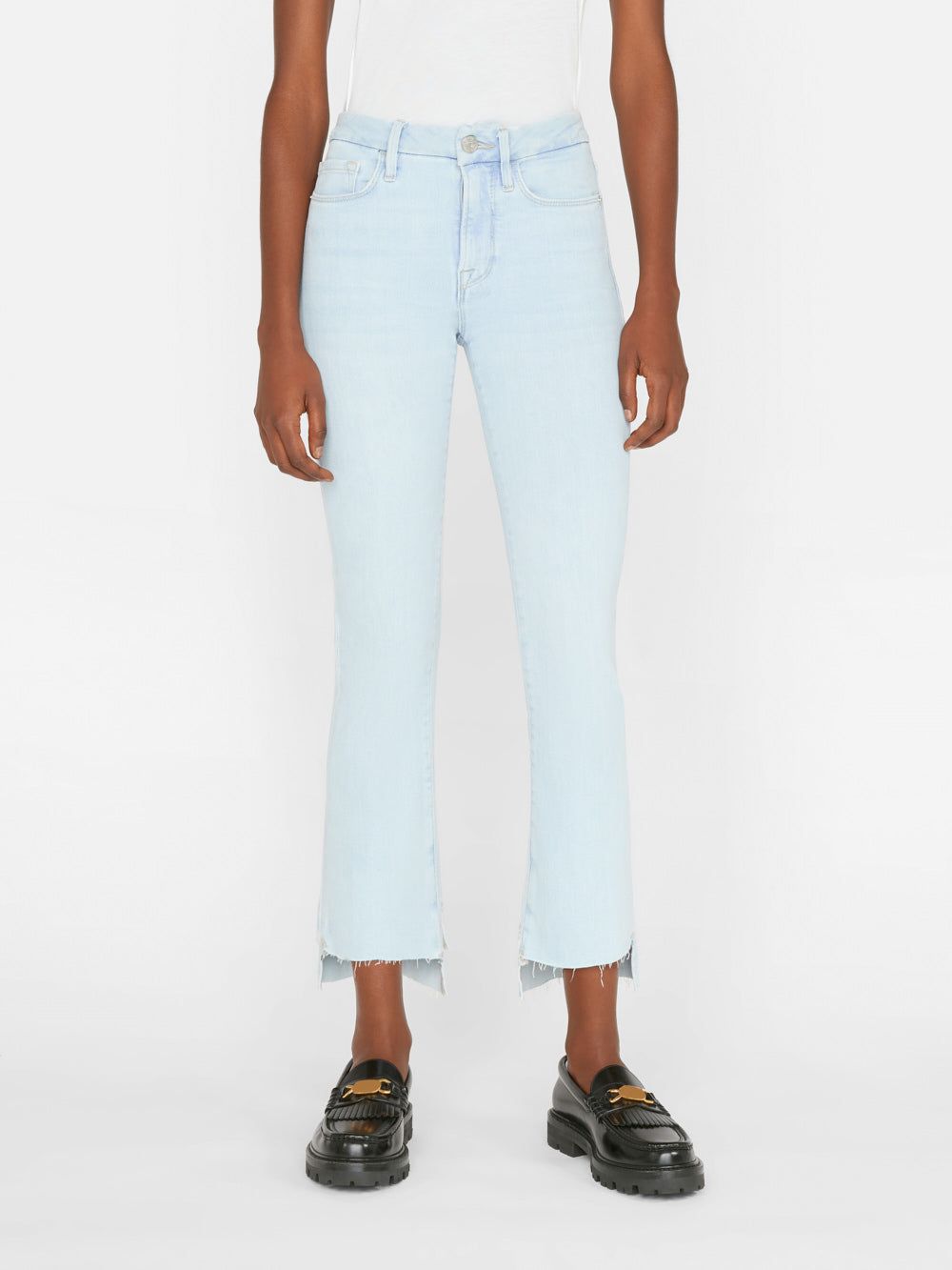 Le Crop Mini Boot -- Clarity sold by Frame Denim product image thumbnail 2