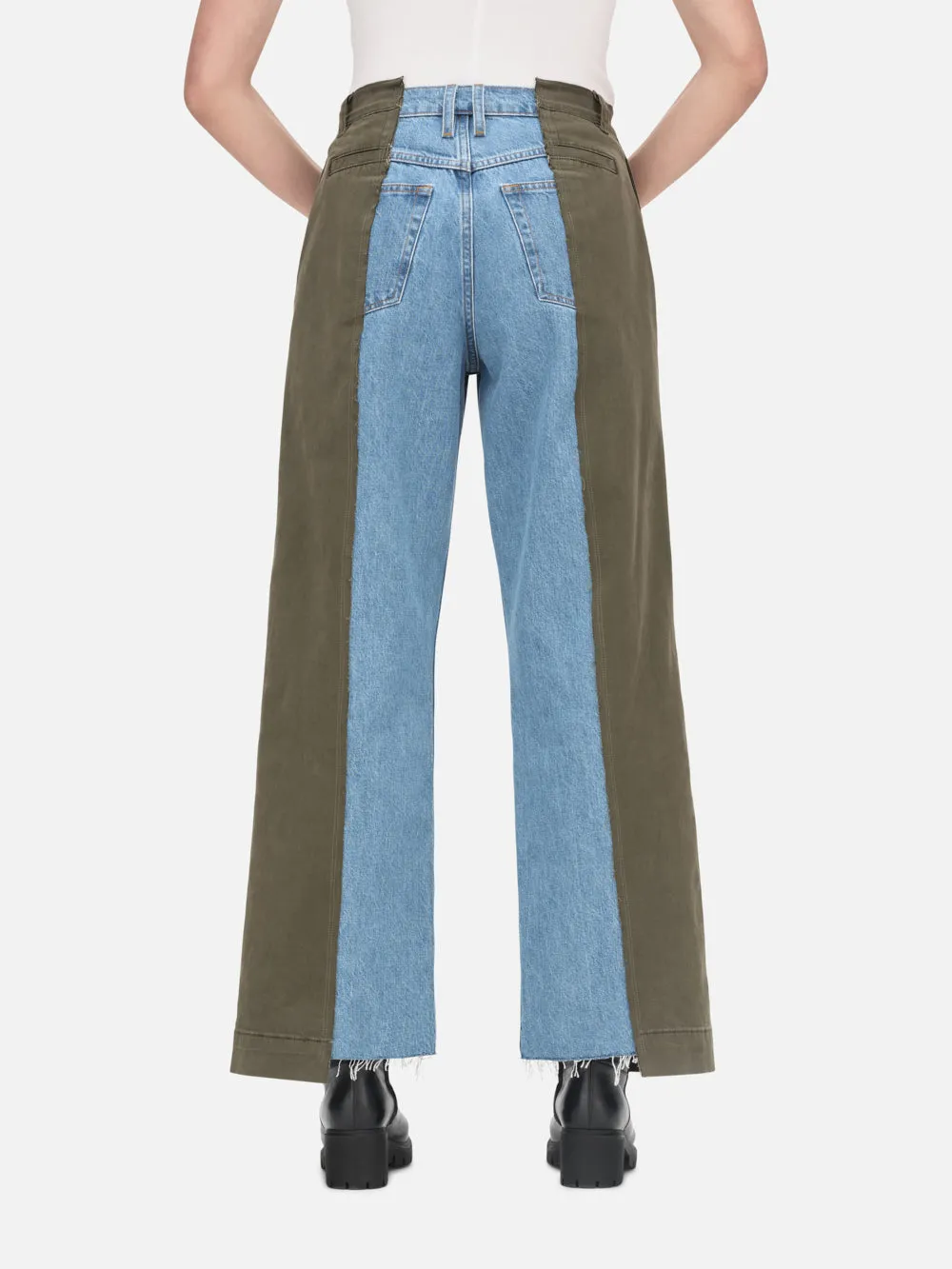 Le Mix Chino -- Washed Fatigue sold by Frame Denim product image thumbnail 5
