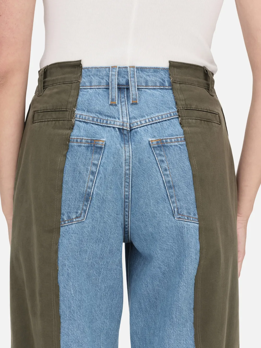 Le Mix Chino -- Washed Fatigue sold by Frame Denim product image thumbnail 3