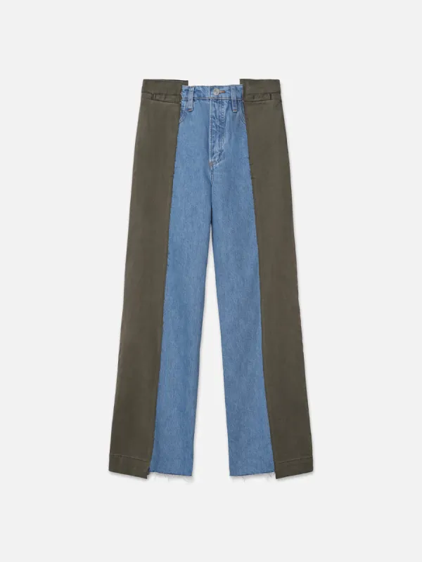 Le Mix Chino -- Washed Fatigue made by Frame Denim