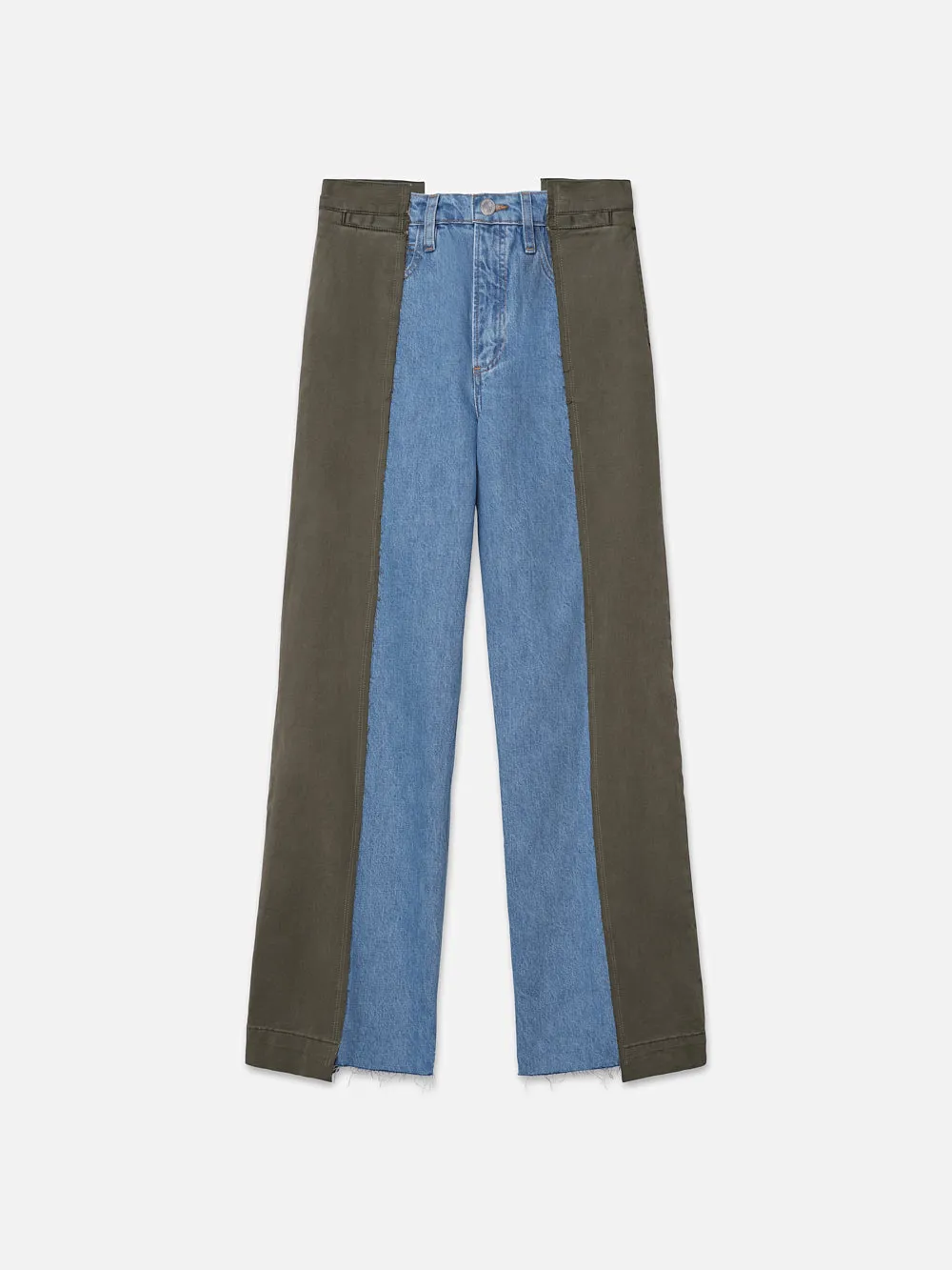 Le Mix Chino -- Washed Fatigue sold by Frame Denim