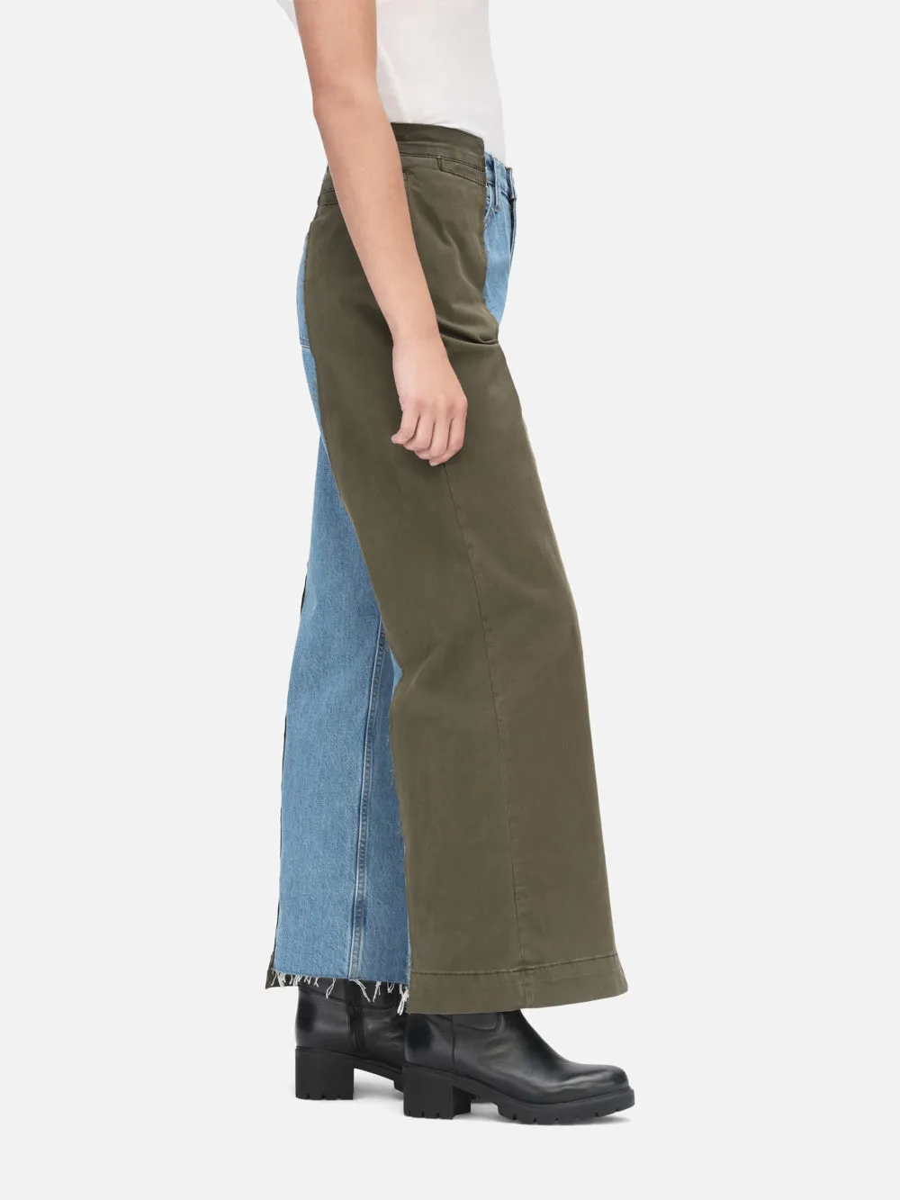 Le Mix Chino -- Washed Fatigue sold by Frame Denim product image thumbnail 4