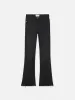 Le Crop Mini Boot Raw Fray -- Blackthorn sold by Frame Denim