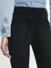 Le Crop Mini Boot Raw Fray -- Blackthorn sold by Frame Denim