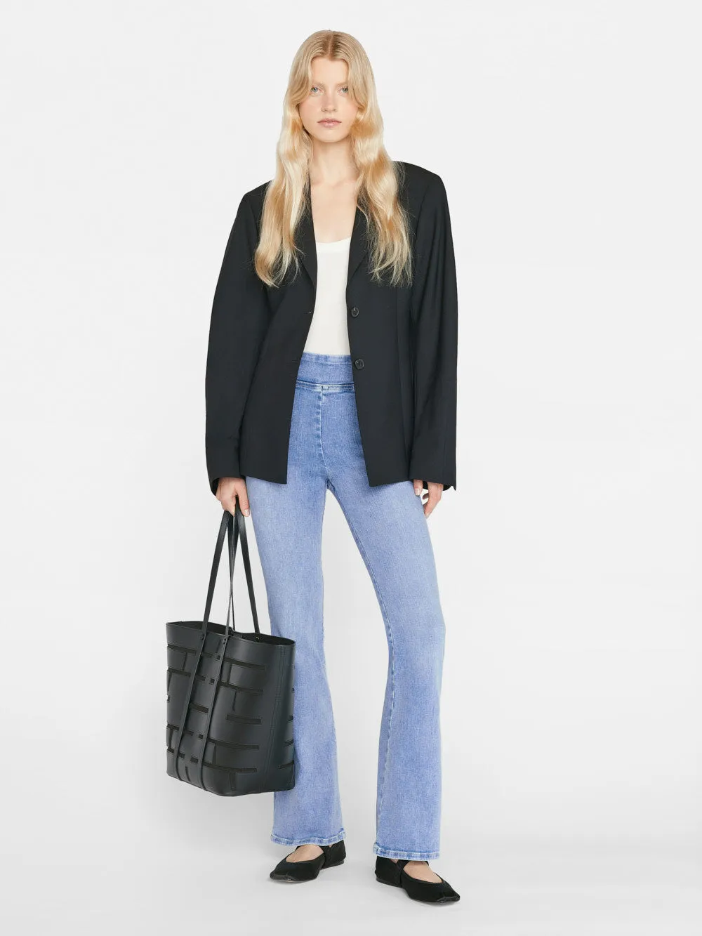 The Jetset Flare -- Casper Clean sold by Frame Denim product image thumbnail 3