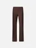 Wide Leg Pull On Pant -- Espresso sold by Frame Denim