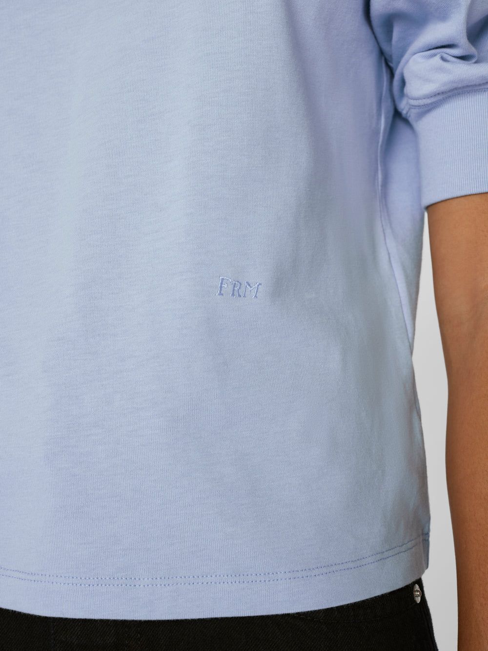 Frankie Tee -- Chambray Blue sold by Frame Denim product image thumbnail 3