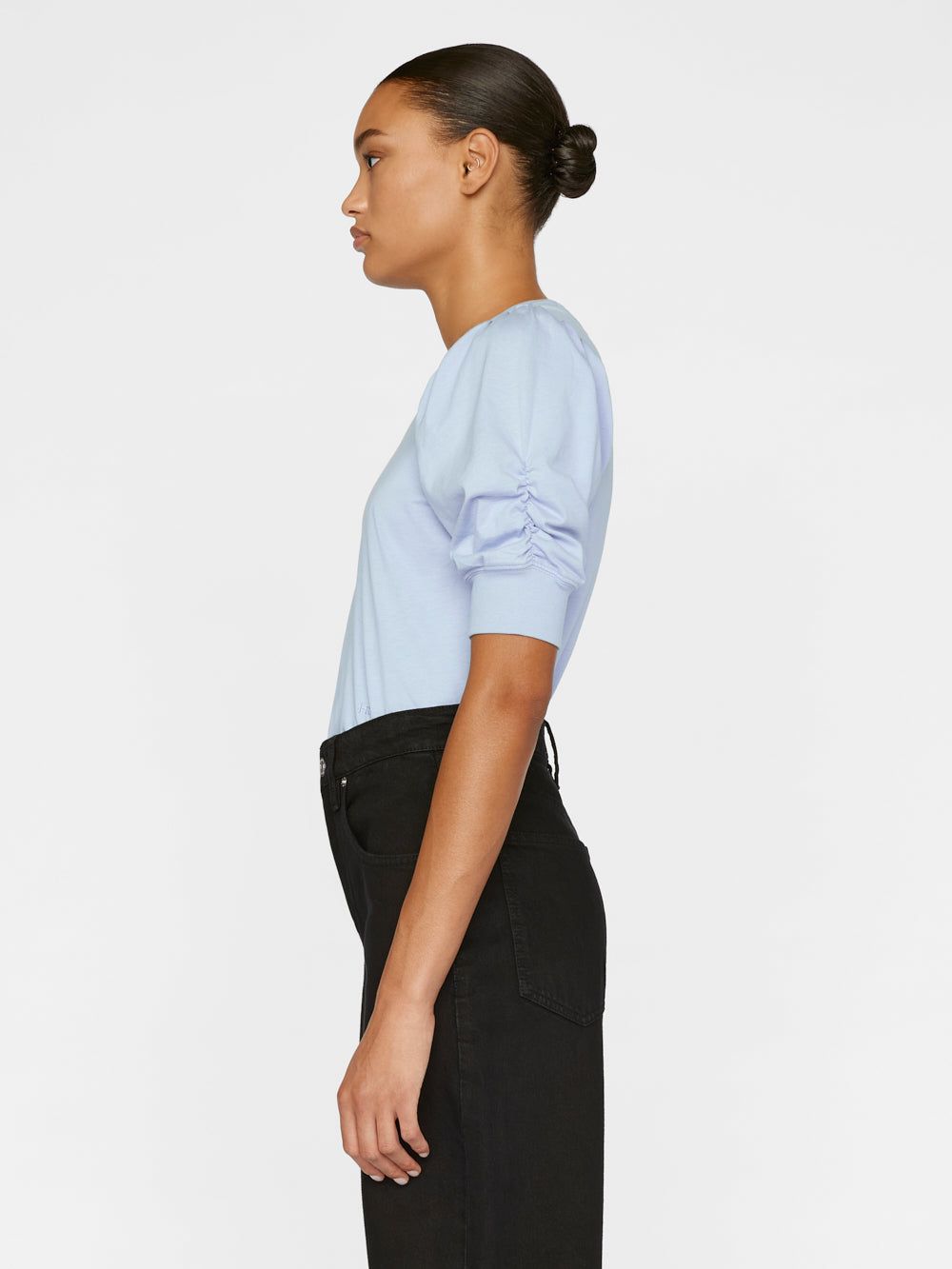 Frankie Tee -- Chambray Blue sold by Frame Denim product image thumbnail 5