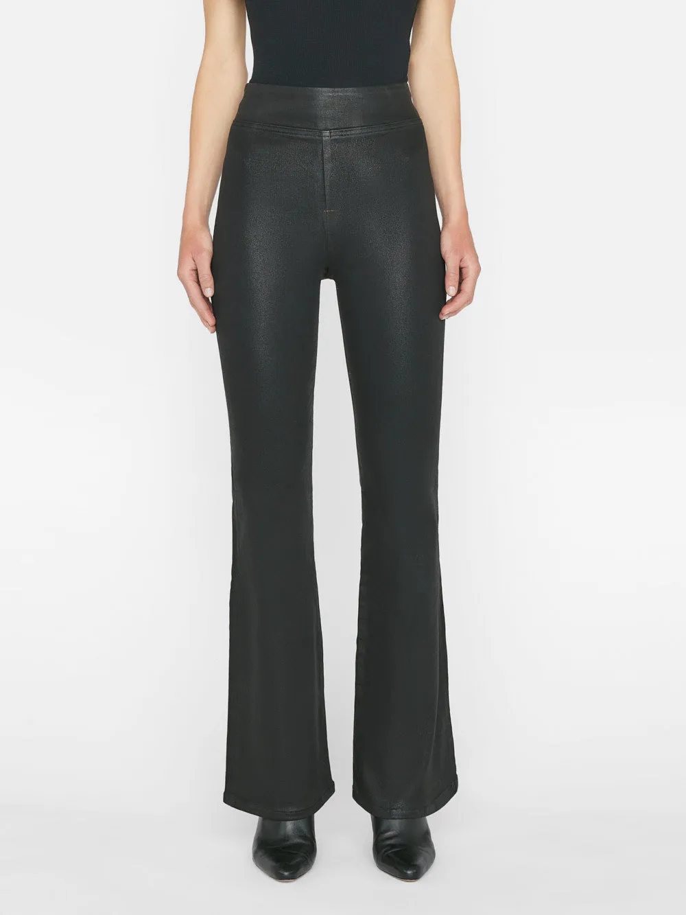 The Jetset Flare -- Noir Coated sold by Frame Denim product image thumbnail 2