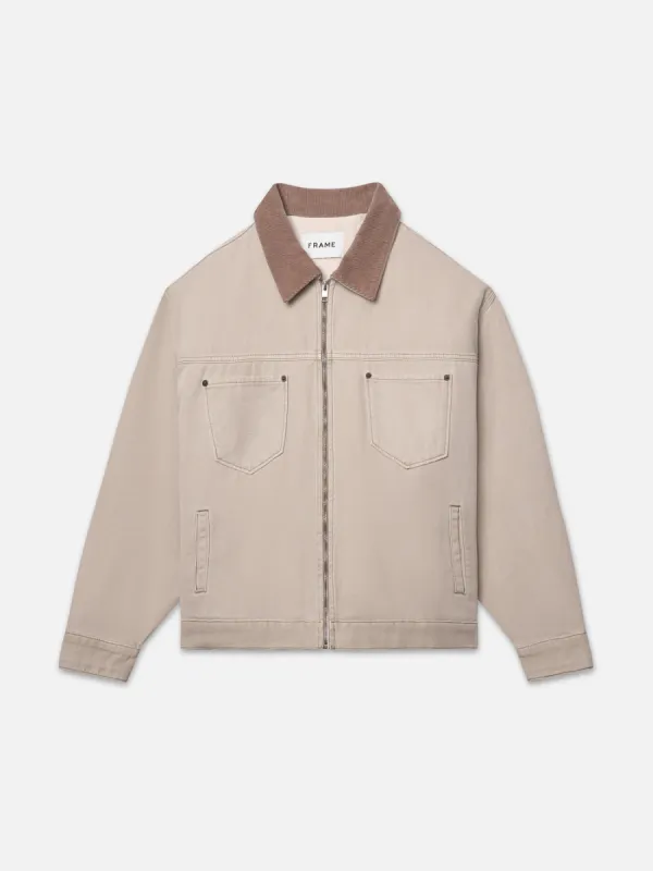 Canvas Trucker -- Beach Sand sold by Frame Denim