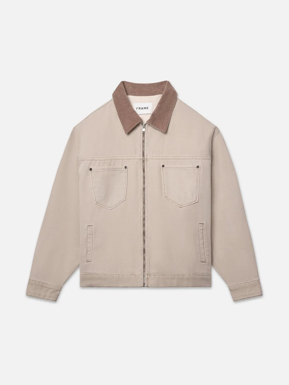 Canvas Trucker -- Beach Sand sold by Frame Denim