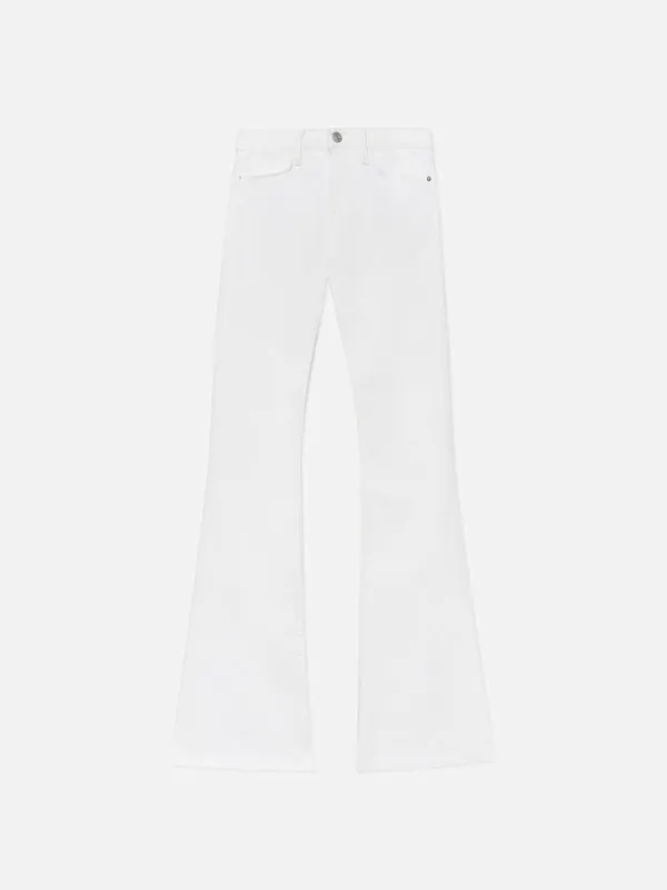 Le High Flare -- Blanc sold by Frame Denim