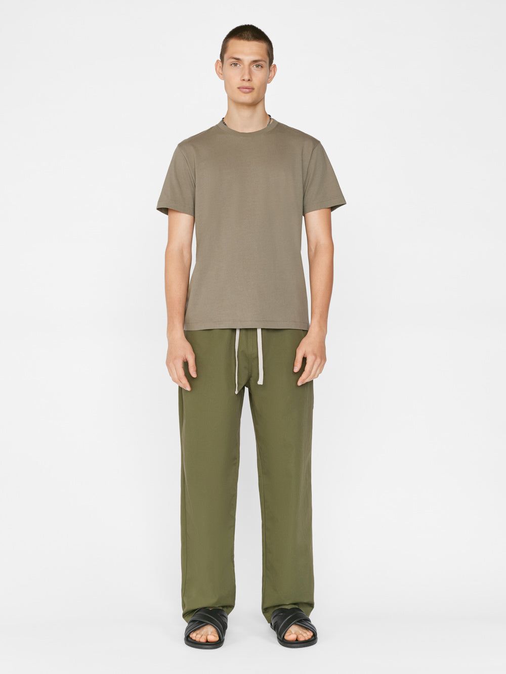 FRAME Logo Tee -- Old Green sold by Frame Denim product image thumbnail 2