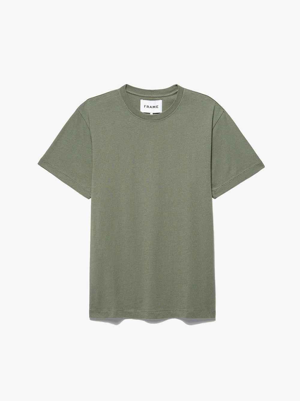 FRAME Logo Tee -- Old Green sold by Frame Denim