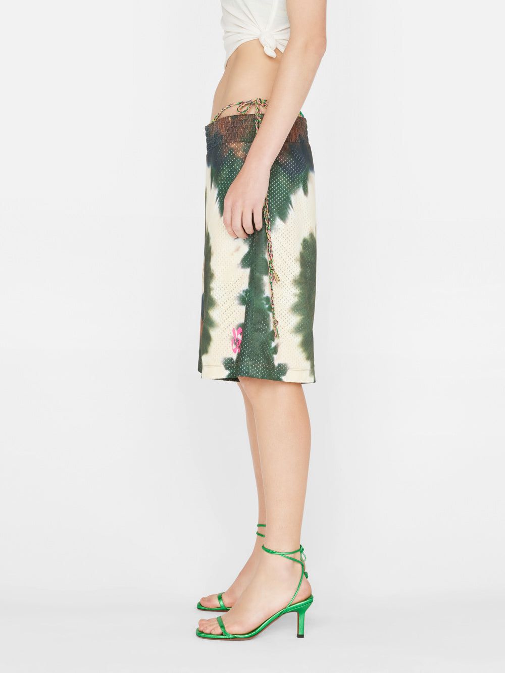 Tie Dye Basketball Shorts -- Fatigue Multi sold by Frame Denim product image thumbnail 6