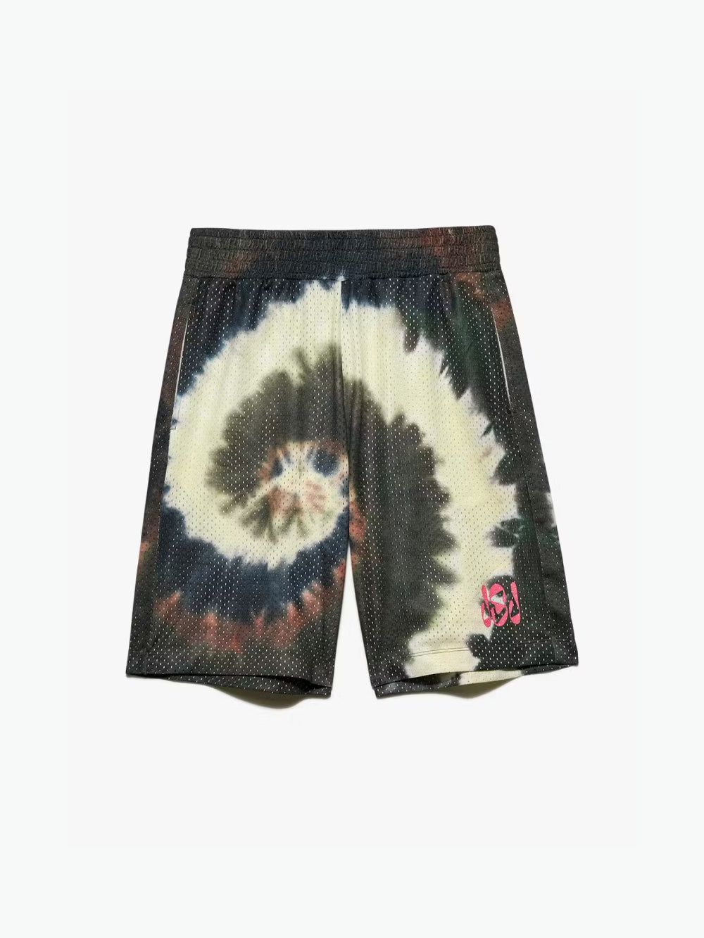 Tie Dye Basketball Shorts -- Fatigue Multi sold by Frame Denim