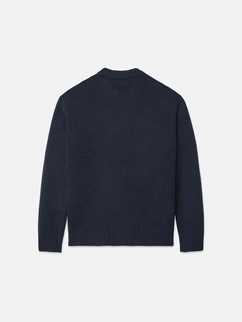Cashmere Crewneck Sweater -- Navy sold by Frame Denim product image thumbnail 3