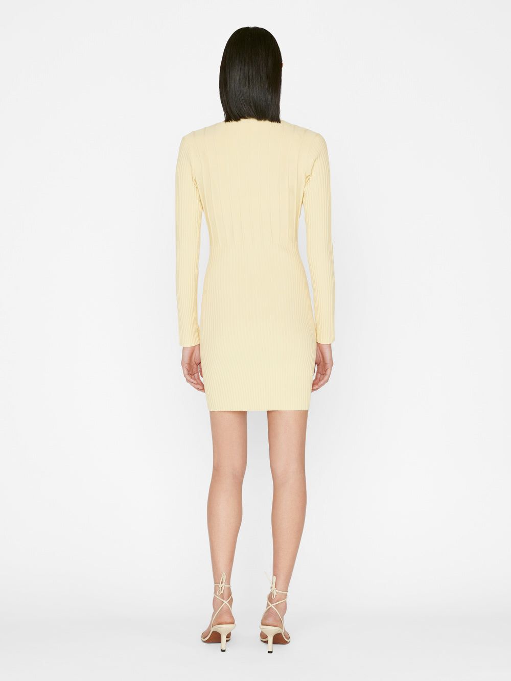 Long Rib Cardi -- Butter sold by Frame Denim product image thumbnail 7