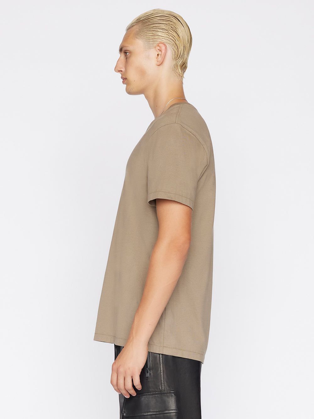 FRAME Logo Tee -- Walnut sold by Frame Denim product image thumbnail 4