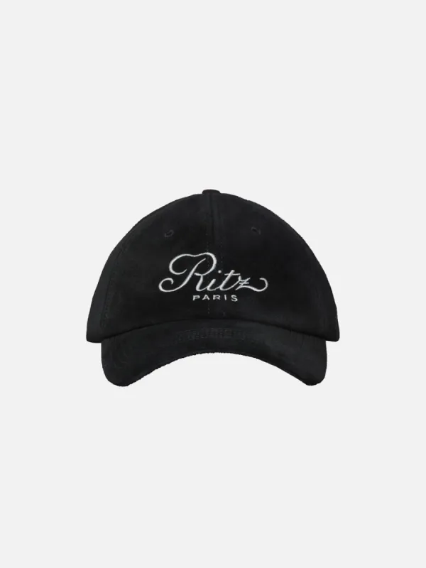 Ritz Suede Hat -- Black sold by Frame Denim