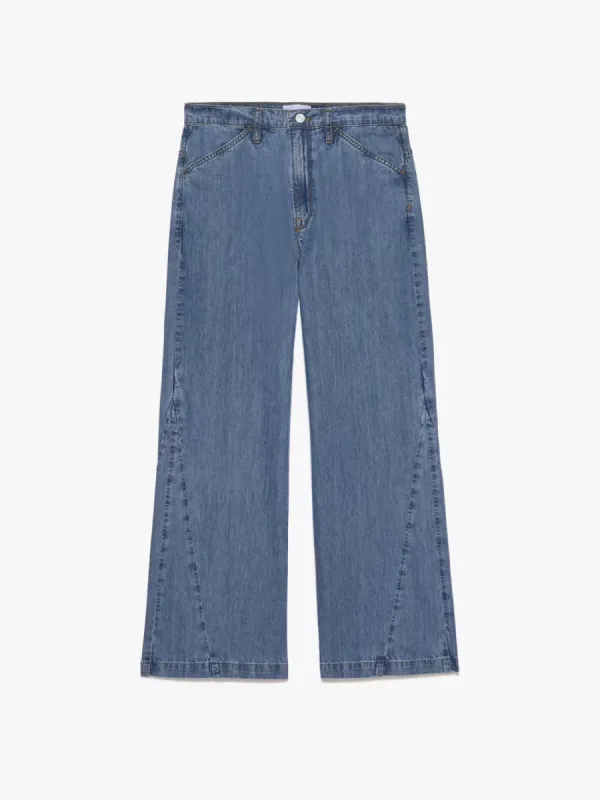 Le Baggy Palazzo -- Happy Indigo made by Frame Denim