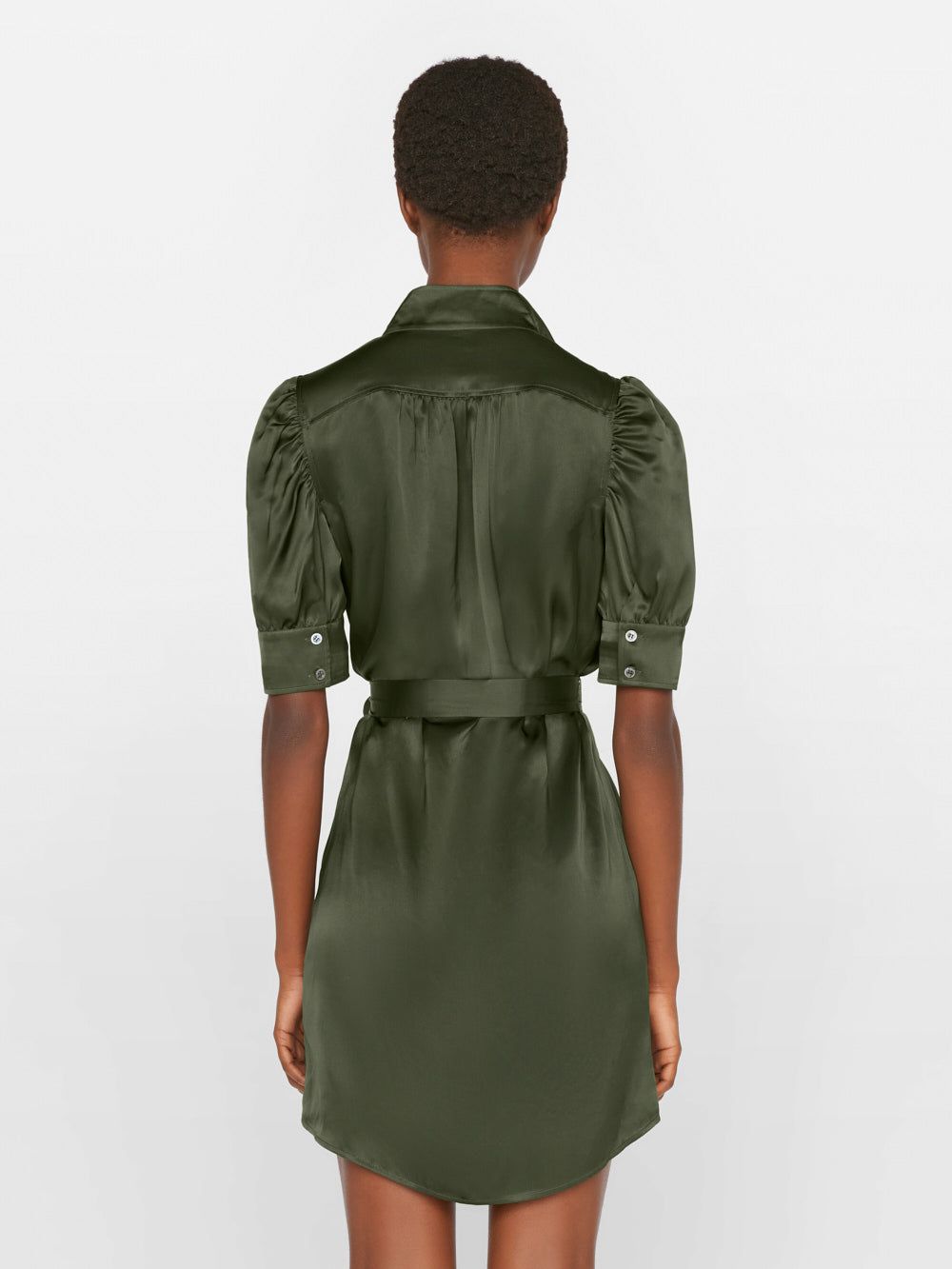 Gillian Mini Dress -- Fatigue sold by Frame Denim product image thumbnail 8