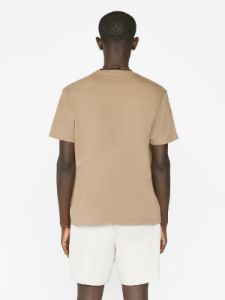 FRAME Logo Tee -- Dark Beige sold by Frame Denim