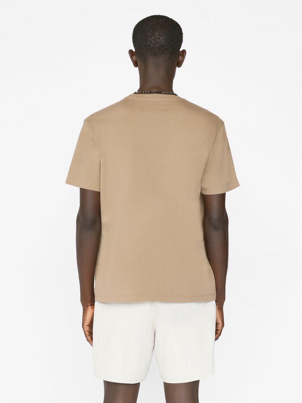 FRAME Logo Tee -- Dark Beige sold by Frame Denim product image thumbnail 6