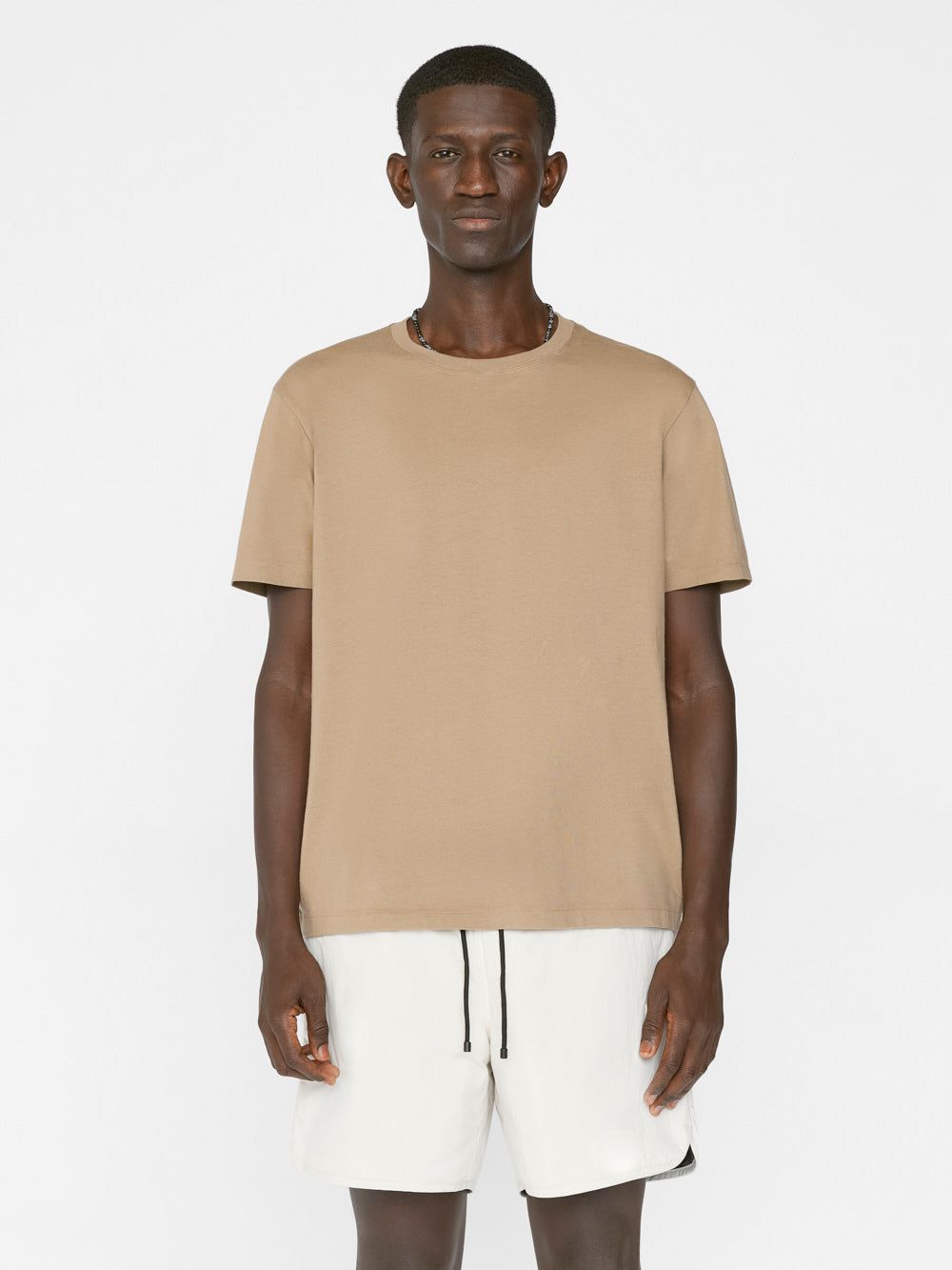 FRAME Logo Tee -- Dark Beige sold by Frame Denim product image thumbnail 3