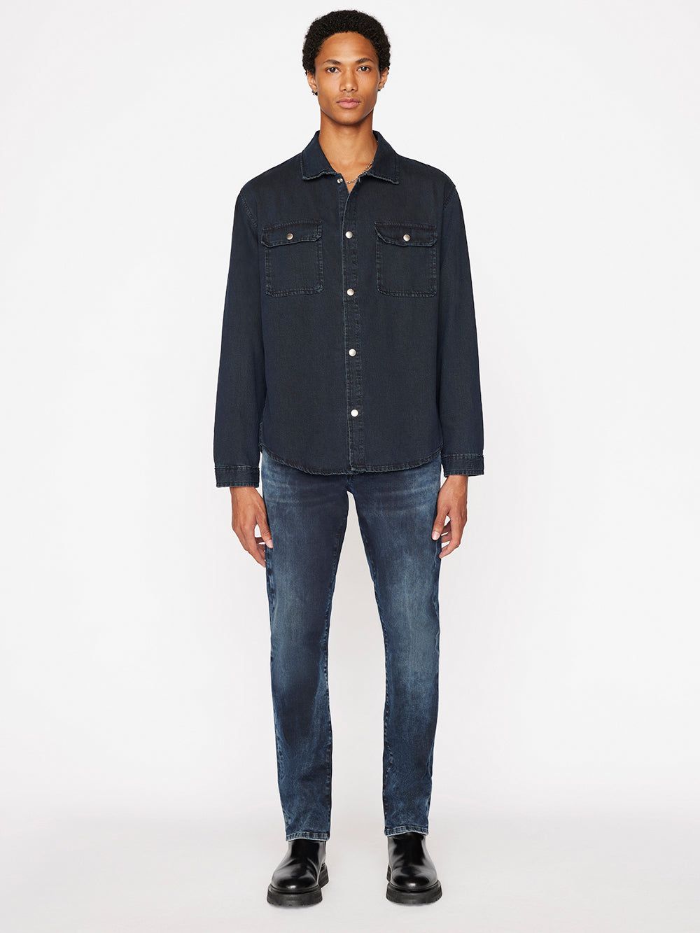 Denim Shirt -- Washed Placid sold by Frame Denim product image thumbnail 2